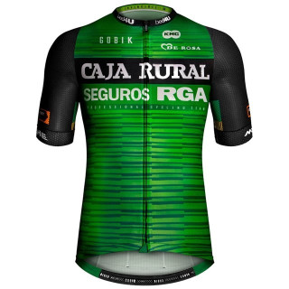 Maillot de ciclismo corto Caja Rural: comodidad y frescura para tus rutas