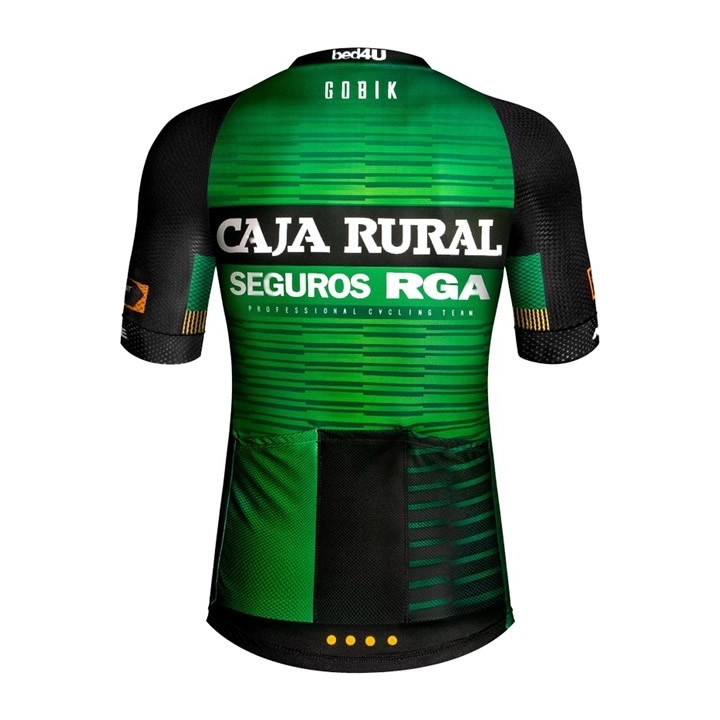 Maillot de ciclismo corto Caja Rural: comodidad y frescura para tus rutas