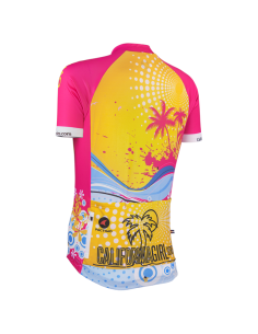 Maillot de ciclismo corto California Girl para disfrutar al máximo tus rutas 2