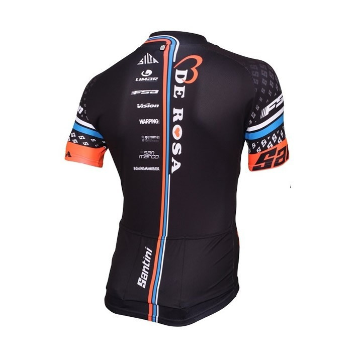 Maillot de ciclismo corto De Rosa: comodidad y frescura para tus rutas