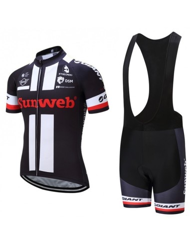 Conjunto corto de ciclismo Sunweb: comodidad y estilo para tus rutas