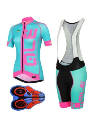 Conjunto corto de ciclismo ALE: comodidad y estilo para tus rutas de verano