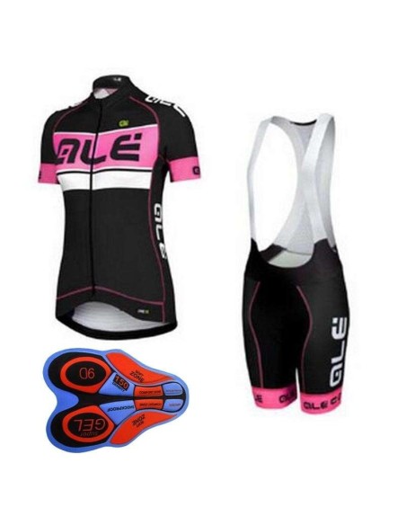 Conjunto de ciclismo corto ALE: comodidad y calidad para tus rutas