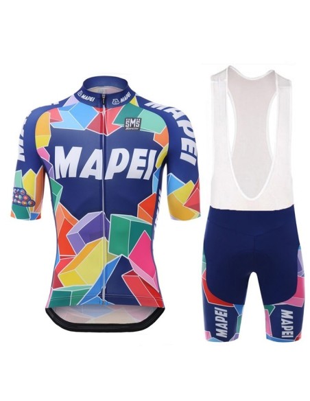 Conjunto corto de ciclismo Mapei: comodidad y frescura para tus rutas