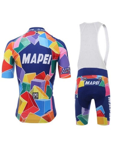Conjunto corto de ciclismo Mapei: comodidad y frescura para tus rutas
