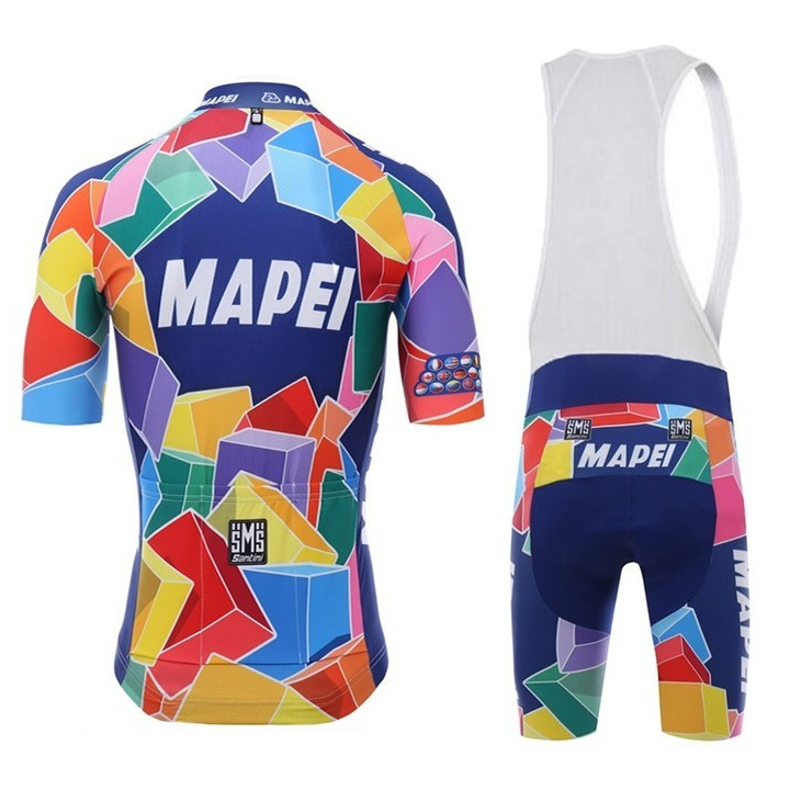 Conjunto corto de ciclismo Mapei: comodidad y frescura para tus rutas