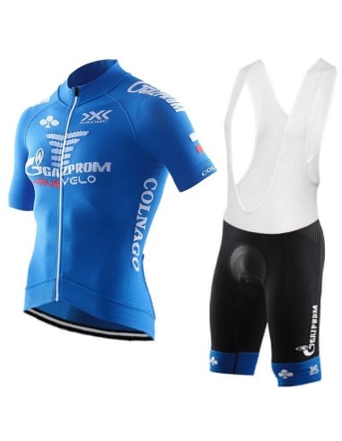 Equipación de ciclismo Gazprom: comodidad y frescura para tus rutas