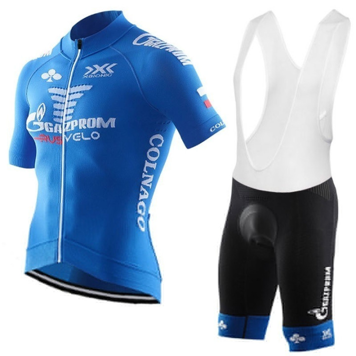 Equipación de ciclismo Gazprom: comodidad y frescura para tus rutas