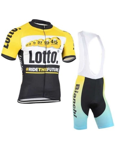Conjunto corto de ciclismo Lotto: comodidad y estilo para tus paseos