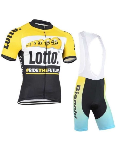 Conjunto corto de ciclismo Lotto: comodidad y estilo para tus paseos