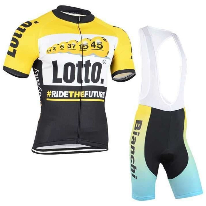 Conjunto corto de ciclismo Lotto: comodidad y estilo para tus paseos