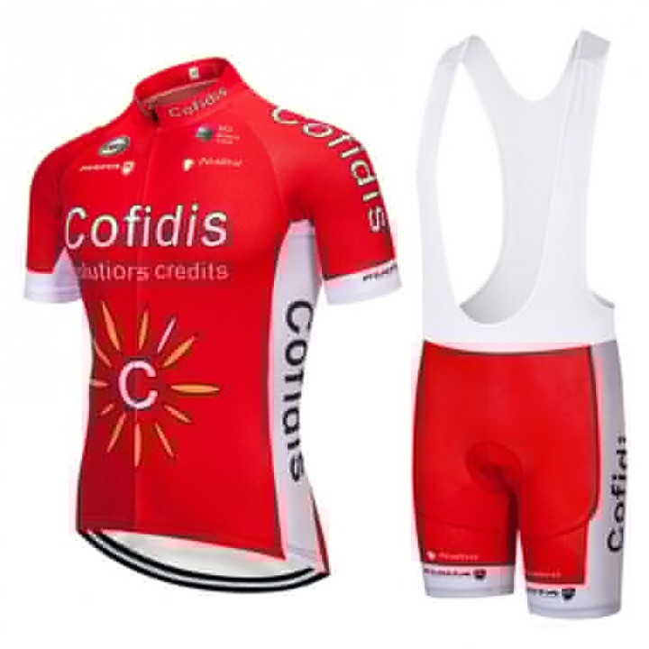 Conjunto de ciclismo Cofidis: comodidad y frescura para tus rutas