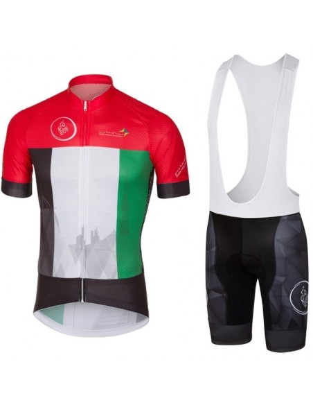Conjunto de ciclismo corto Tour Dubai: comodidad y frescura para tus paseos