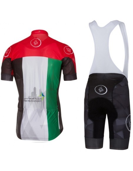Conjunto de ciclismo corto Tour Dubai: comodidad y frescura para tus paseos