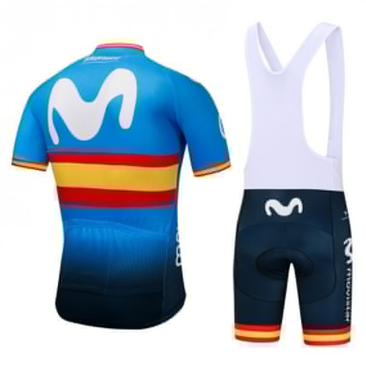 Conjunto corto de ciclismo Movistar: comodidad y estilo para tus paseos