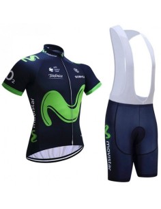 Conjunto Corto de Ciclismo Movistar: Comodidad y Estilo para tus Paseos