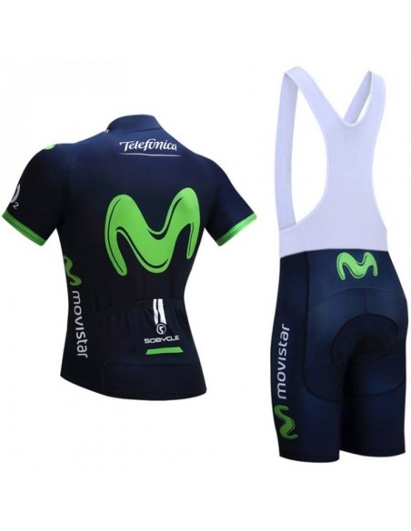 Conjunto Corto de Ciclismo Movistar: Comodidad y Estilo para tus Paseos