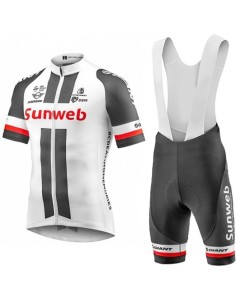 Conjunto corto de ciclismo Sunweb: comodidad y estilo para tus paseos