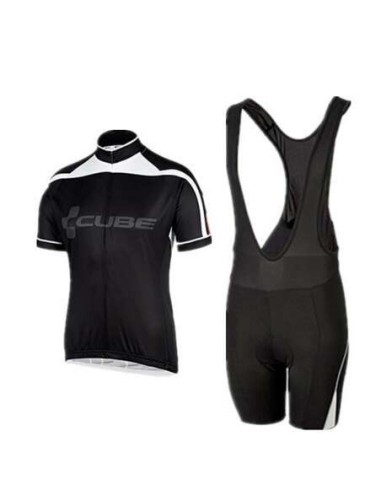 Conjunto de ciclismo corto Cube: comodidad y estilo para tus paseos de verano