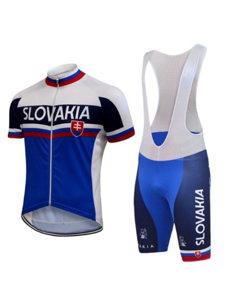 Conjunto corto de ciclismo Eslovakia: comodidad y estilo para tus rutas