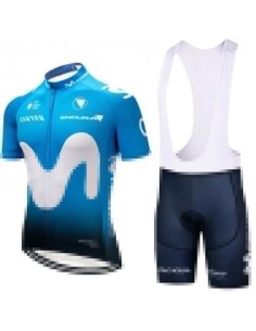Conjunto de ciclismo Movistar: comodidad y estilo para tus rutas
