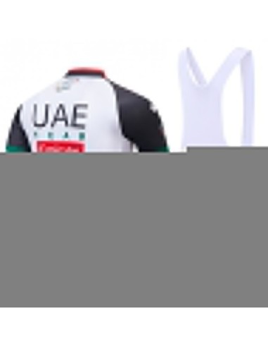 Conjunto de ciclismo corto UAE Team Emirates: comodidad y estilo para tus paseos