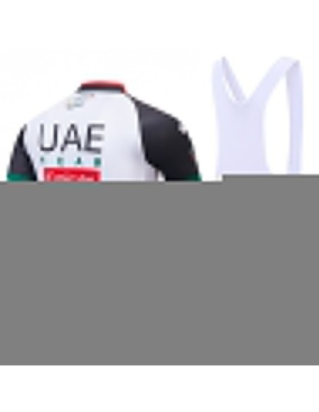 Conjunto de ciclismo corto UAE Team Emirates: comodidad y estilo para tus paseos