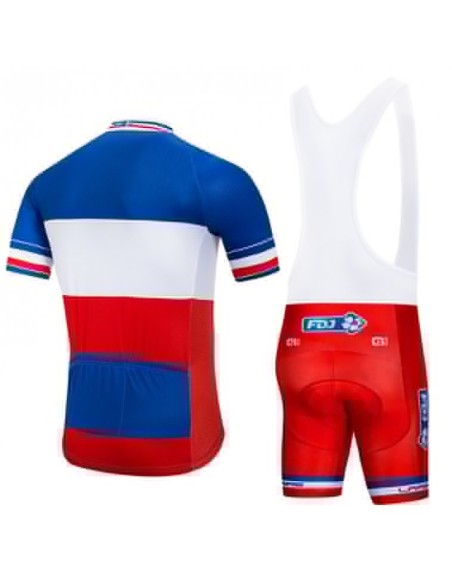 Conjunto de ciclismo FDJ: comodidad y estilo para tus rutas de verano