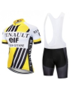 Conjunto corto de ciclismo Renault elf: comodidad y estilo para tus rutas