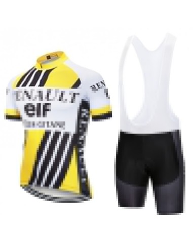 Conjunto corto de ciclismo Renault elf: comodidad y estilo para tus rutas