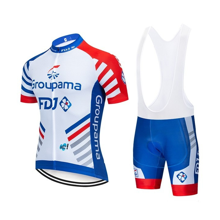 Conjunto de ciclismo FDJ: comodidad y frescura para tus paseos de verano