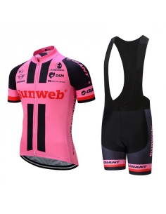 Conjunto de ciclismo Sunweb: comodidad y estilo para tus paseos de verano