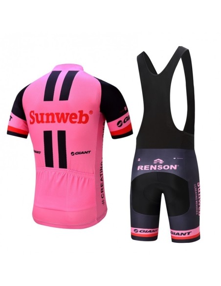 Conjunto de ciclismo Sunweb: comodidad y estilo para tus paseos de verano