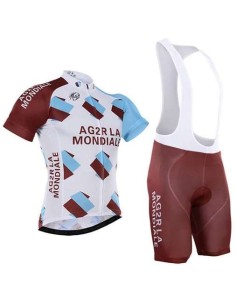 Conjunto corto de ciclismo Ag2r: comodidad y estilo para tus paseos de verano