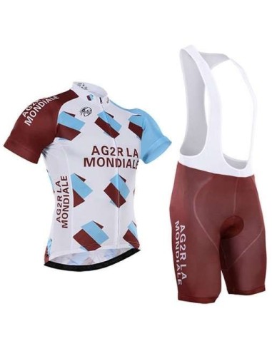 Conjunto corto de ciclismo Ag2r: comodidad y estilo para tus paseos de verano