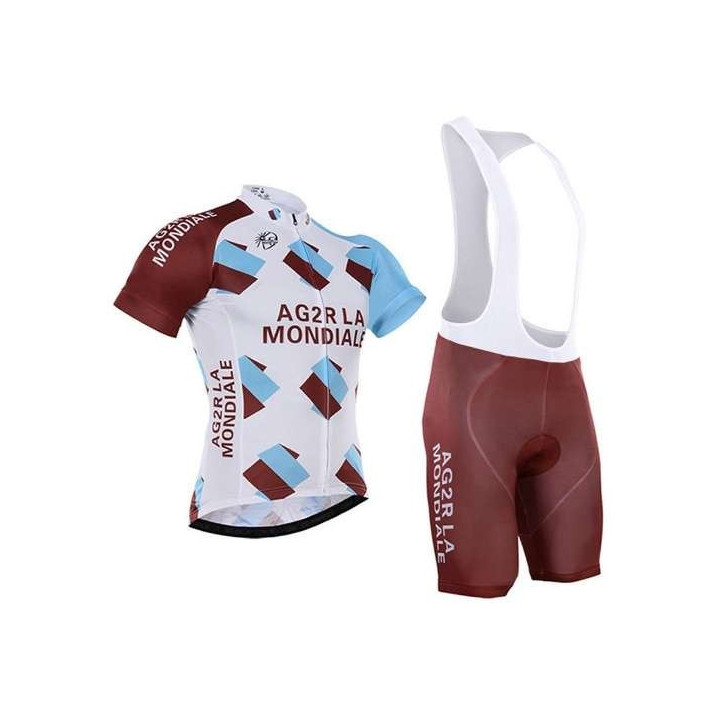 Conjunto corto de ciclismo Ag2r: comodidad y estilo para tus paseos de verano