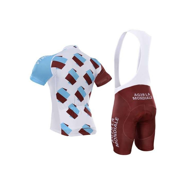 Conjunto corto de ciclismo Ag2r: comodidad y estilo para tus paseos de verano