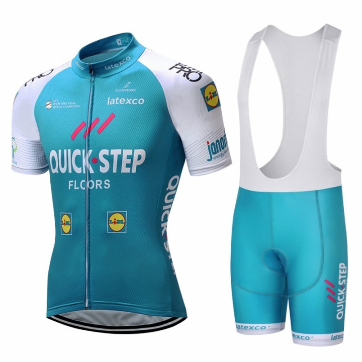 Equipación de ciclismo Quick Step: comodidad y frescura para tus paseos