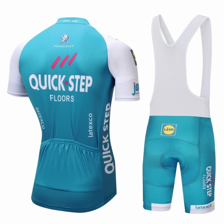Equipación de ciclismo Quick Step: comodidad y frescura para tus paseos
