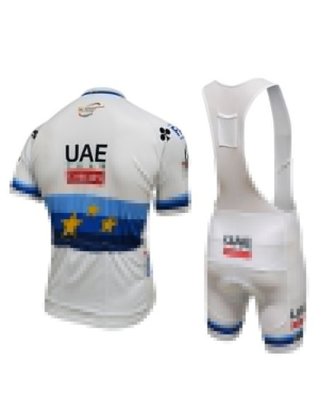 Conjunto corto de ciclismo UAE Team Emirates: comodidad y estilo para el verano