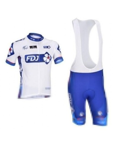 Conjunto corto de ciclismo FDJ: comodidad y estilo para pedalear este verano
