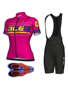 Conjunto de ciclismo corto ALE: comodidad y estilo para tus rutas