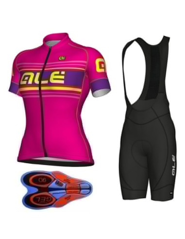 Conjunto de ciclismo corto ALE: comodidad y estilo para tus rutas