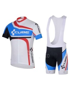 Conjunto corto de ciclismo Cube para un verano cómodo y fresco