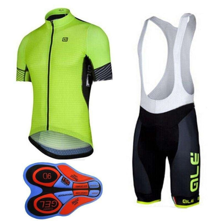 Conjunto corto de ciclismo ALE: comodidad y estilo para tus rutas