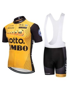 Conjunto corto de ciclismo Lotto: comodidad y frescura para tus paseos