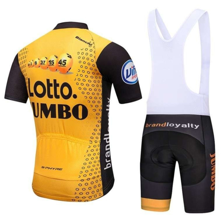 Conjunto corto de ciclismo Lotto: comodidad y frescura para tus paseos