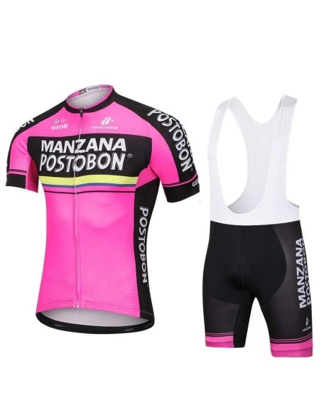 Conjunto de Ciclismo Manzana Postobón: Comodidad y Estilo para el Verano