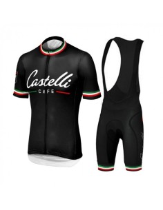 Conjunto de ciclismo corto Castelli: comodidad y estilo para tus paseos