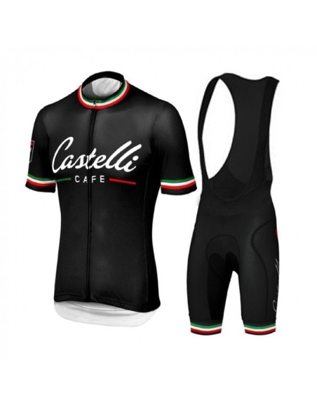 Conjunto de ciclismo corto Castelli: comodidad y estilo para tus paseos